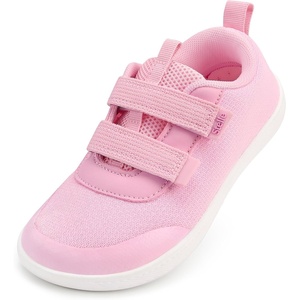 image:imageStelle Toddler Wide Toe Box Barefoot Shoes Kids Sneakers for Boys Girls Zero Drop Minimalist Breathable Lightweight Non Slip Walking Running ShoesPink