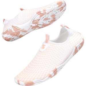 image:imageStelle Water Shoes for Women Men Barefoot Quick Dry Aqua Socks for Swim Beach River Pool Surf Yoga ShowerPeach Mist