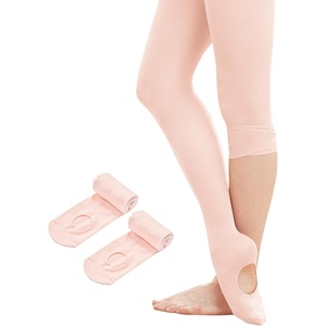 image:imageStelle Womens Ballet Tights Convertible Dance Leggings Ultra Soft Pro Transition Tight2 Pairsballet Pink