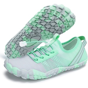image:imageStelle Womens Water Shoes for Men Adult Aqua Shoes for Swim River  Hiking Beach Boat Pool QuickDry Mesh Barefoot NonSlip Rubber Outsole Lightweight EasyOn Pull Tabs Water SportsMint Green