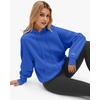 image:imageSTELLE Womens Oversized Hoodies Fleece Sweatshirts Fall Fashion 2026 Pullover Sweaters Winter ClothesBlue