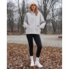 image:imageSTELLE Womens Oversized Hoodies Fleece Sweatshirts Fall Fashion 2026 Pullover Sweaters Winter ClothesLight Heather Grey