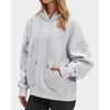 image:imageSTELLE Womens Oversized Hoodies Fleece Sweatshirts Fall Fashion 2026 Pullover Sweaters Winter ClothesLight Heather Grey