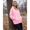 image:imageSTELLE Womens Oversized Hoodies Fleece Sweatshirts Fall Fashion 2026 Pullover Sweaters Winter ClothesPink