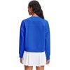 image:imageStelle Cropped Sweatshirts for Women Cotton Long Sleeve Crop Tops Crewneck Pullover Oversized SweaterElectric Blue