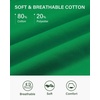 image:imageStelle Cropped Sweatshirts for Women Cotton Long Sleeve Crop Tops Crewneck Pullover Oversized SweaterKelly Green