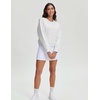 image:imageStelle Cropped Sweatshirts for Women Cotton Long Sleeve Crop Tops Crewneck Pullover Oversized SweaterUltra Light Grey
