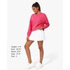 image:imageStelle Cropped Sweatshirts for Women Cotton Long Sleeve Crop Tops Crewneck Pullover Oversized SweaterWatermelon Sugar