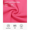 image:imageStelle Cropped Sweatshirts for Women Cotton Raglan Sleeve Crop Tops Crewneck Pullover Sweat ShirtsWatermelon Sugar