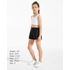 image:imageStelle Girls Athletic Shorts with Builtin Liner Zipper Pockets High Elastic Waist Running Shorts for Teen Youth GirlsAblack