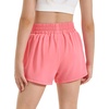 image:imageStelle Girls Athletic Shorts with Builtin Liner Zipper Pockets High Elastic Waist Running Shorts for Teen Youth GirlsAcoral