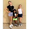 image:imageStelle Girls Athletic Shorts with Builtin Liner Zipper Pockets High Elastic Waist Running Shorts for Teen Youth GirlsNavy