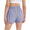 image:imageStelle Girls Athletic Shorts with Builtin Liner Zipper Pockets High Elastic Waist Running Shorts for Teen Youth GirlsPurple Haze