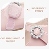 image:imageStelle Girls Dress Shoes Mary Jane Ballet Flats Flower School Shoes for Wedding Party ToddlerLittleBig KidPink