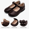 image:imageStelle Girls Mary Jane Shoes School Uniform Flats Dress Shoes Oxford Church Music RecitalsLittleBig KidsBrown