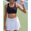 image:imageStelle Girls Sports Bra Training Bra for Girls Racerback Bra Athletic Yoga Crop Top for Teens KidsBlack