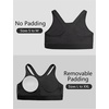 image:imageStelle Girls Sports Bra Training Bra for Girls Racerback Bra Athletic Yoga Crop Top for Teens KidsWhite