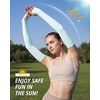 image:imageStelle Sun Protection Cooling Arm Sleeves with Thumb Holes Golf Sport UV Arm Covers Gardening OutdoorLight Blue