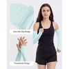 image:imageStelle Sun Protection Cooling Arm Sleeves with Thumb Holes Golf Sport UV Arm Covers Gardening OutdoorLight Blue