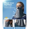 image:imageStelle UV Protection Face Cover Breathable Cooling Neck Coverage Gaiter Scarf Summer Outdoor ActivitiesGrey