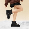 image:imageStelle Winter Boots for Girls Kids Snow Warm Faux Fur Cute Boots for ToddlerLittleBig KidBlack
