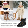 image:imageStelle Winter Boots for Girls Kids Snow Warm Faux Fur Cute Boots for ToddlerLittleBig KidBlack