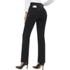 image:imageStelle Women Dress Pants Business Casual Straight Leg 30 Stretch Work Pants Pull On Regular Slacks with 4 PocketsBlack
