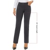image:imageStelle Women Dress Pants Business Casual Straight Leg 30 Stretch Work Pants Pull On Regular Slacks with 4 PocketsCharcoal