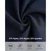 image:imageStelle Women Dress Pants Business Casual Straight Leg 30 Stretch Work Pants Pull On Regular Slacks with 4 PocketsNavy