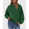 image:imageStelle Women Hoodies Oversized Fleece Long Sleeve Comfy Casual Pullover Sweatshirts 2026 Winter Fall OutfitsForest Green