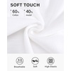 image:imageStelle Women T Shirts Crew Neck Short Sleeve Shirts Soft Summer Classic Fit TeesWhite