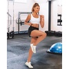 image:imageStelle Womens 3 Running Shorts Mesh Liner High Waisted Workout Shorts Quick Dry Dolphin Athletic Shorts with PocketsBlack