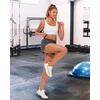 image:imageStelle Womens 3 Running Shorts Mesh Liner High Waisted Workout Shorts Quick Dry Dolphin Athletic Shorts with PocketsGrey