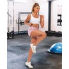 image:imageStelle Womens 3 Running Shorts Mesh Liner High Waisted Workout Shorts Quick Dry Dolphin Athletic Shorts with PocketsPink