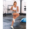 image:imageStelle Womens 3 Running Shorts Mesh Liner High Waisted Workout Shorts Quick Dry Dolphin Athletic Shorts with PocketsSmoke Grey