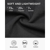 image:imageStelle Womens Cotton Bermuda Shorts 10 Long Knee Length Comfy Sweat Shorts with Deep Pockets Lounge Casual Summer10 Black