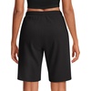 image:imageStelle Womens Cotton Bermuda Shorts 10 Long Knee Length Comfy Sweat Shorts with Deep Pockets Lounge Casual Summer10 Black