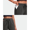 image:imageStelle Womens Cotton Bermuda Shorts 10 Long Knee Length Comfy Sweat Shorts with Deep Pockets Lounge Casual Summer10 Heather Charcoal