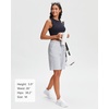 image:imageStelle Womens Cotton Bermuda Shorts 10 Long Knee Length Comfy Sweat Shorts with Deep Pockets Lounge Casual Summer10 Light Grey
