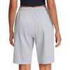 image:imageStelle Womens Cotton Bermuda Shorts 10 Long Knee Length Comfy Sweat Shorts with Deep Pockets Lounge Casual Summer10 Light Grey