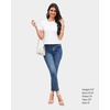 image:imageStelle Womens Cotton TShirts Crewneck Short Sleeve Basic Tees Summer Casual Solid Crop TopsWhite