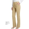 image:imageStelle Womens Dress Pants Stretchy Bootcut Stretch Work Business Casual Office with PocketsDune