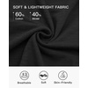 image:imageStelle Womens Modal Soft T Shirts Short Sleeve V Neck Basic Tee Casual Loose Fit Tops Lightweight Soft Summer Outfits ClothesBlack