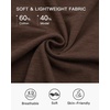 image:imageStelle Womens Modal Soft T Shirts Short Sleeve V Neck Basic Tee Casual Loose Fit Tops Lightweight Soft Summer Outfits ClothesCocoa