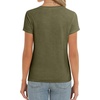 image:imageStelle Womens Modal Soft T Shirts Short Sleeve V Neck Basic Tee Casual Loose Fit Tops Lightweight Soft Summer Outfits ClothesOlive Green