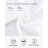 image:imageStelle Womens Modal Soft T Shirts Short Sleeve V Neck Basic Tee Casual Loose Fit Tops Lightweight Soft Summer Outfits ClothesWhite