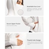 image:imageStelle Womens UPF 50 Sun Protection Jacket Hoodie Lightweight Long Sun Shirt for Outdoor Running HikingWhite