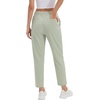 image:imageStelle Womens Work Pants Stretchy 78 Ankle Dress Pants for Women Business Casual Tapered Slacks for Teacher Golf TravelSage Mist