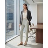 image:imageStelle Womens Work Pants Stretchy 78 Ankle Dress Pants for Women Business Casual Tapered Slacks for Teacher Golf TravelSage Mist