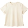 image:imageStelle Womens Cotton TShirts Crewneck Short Sleeve Basic Tees Summer Casual Solid Crop TopsCreme